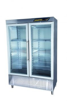 CNG-202-GD UPRIGHT GASTRONORM DEEP FREEZER 2 FULL GLASS DOOR